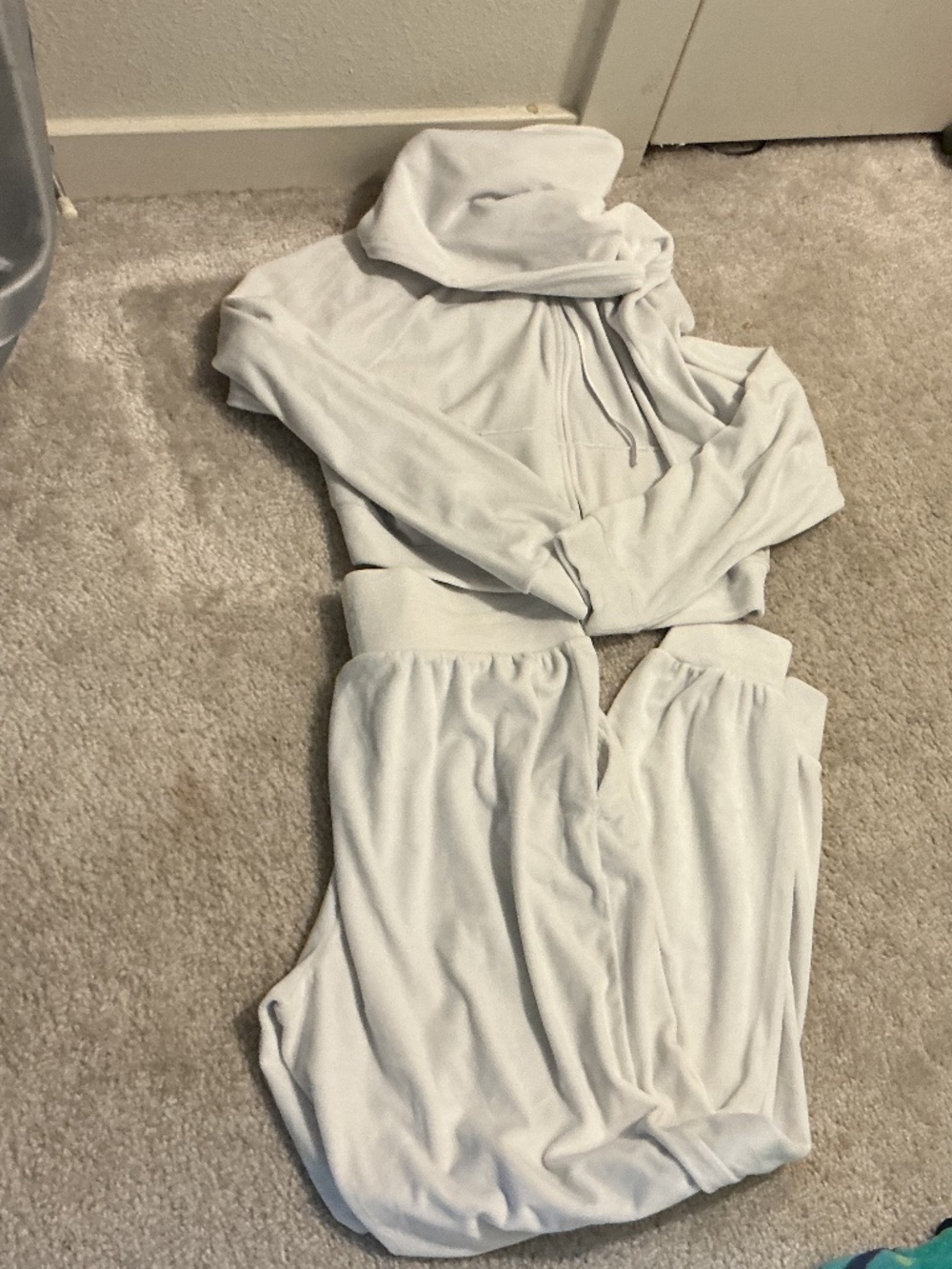 Victoria’s Secret Velour Jogger and Hoodie